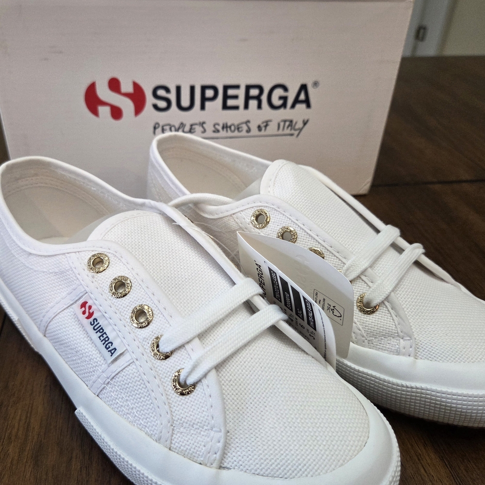 Superga 2750 Cotu Classic Canvas Sneakers for Men -Size 4 5 & Women -Size 6